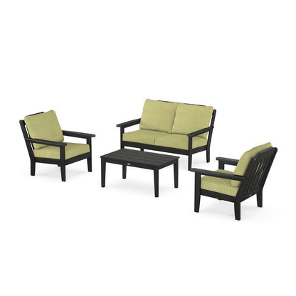 Country Living 4-Piece Deep Seating Set with Loveseat