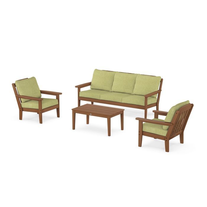 Country Living 4-Piece Deep Seating Set with Sofa