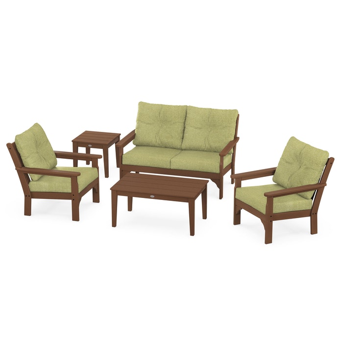 Vineyard 5-Piece Deep Seating Set
