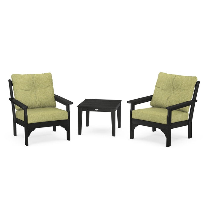 Vineyard 3-Piece Deep Seating Set