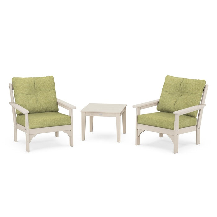 Vineyard 3-Piece Deep Seating Set