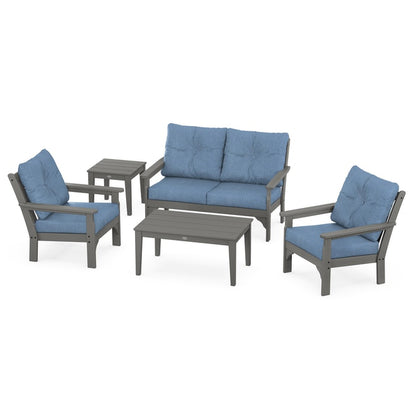 Vineyard 5-Piece Deep Seating Set