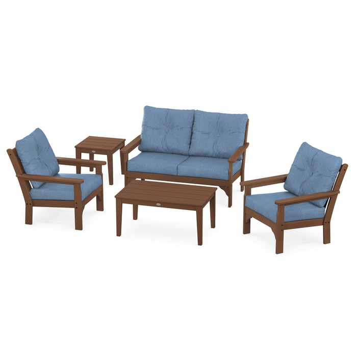 Vineyard 5-Piece Deep Seating Set