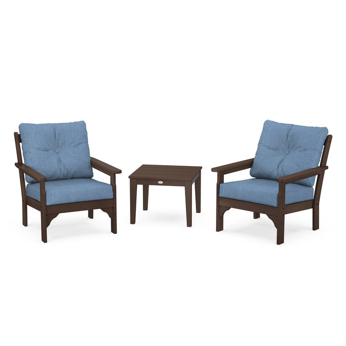 Vineyard 3-Piece Deep Seating Set