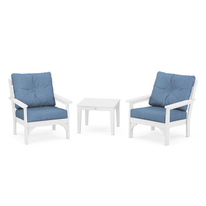 Vineyard 3-Piece Deep Seating Set