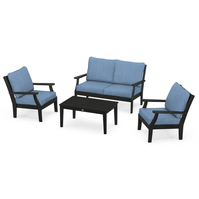 Braxton 4-Piece Deep Seating Chair Set