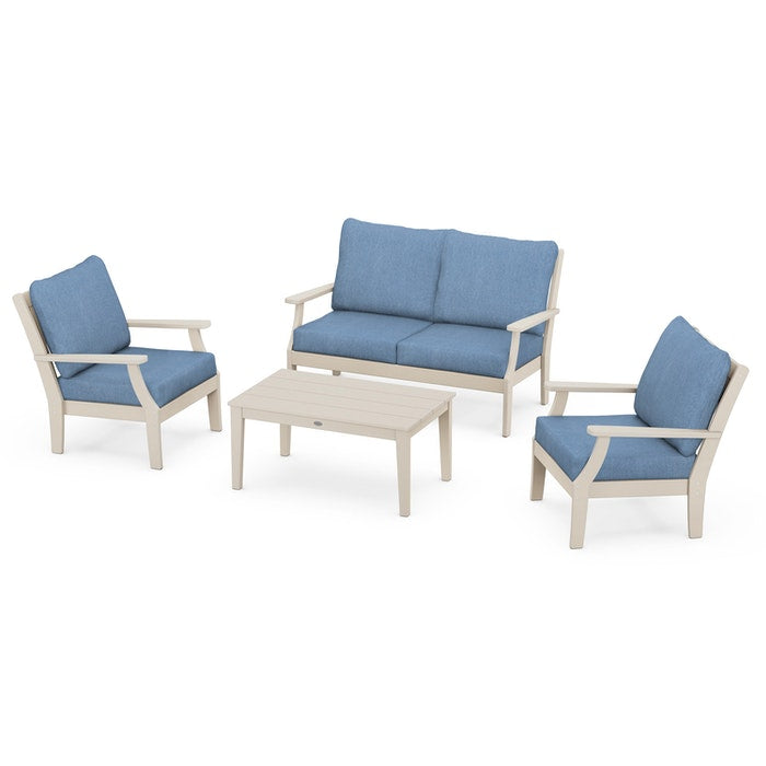 Braxton 4-Piece Deep Seating Chair Set