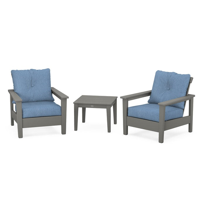 Prescott 3-Piece Deep Seating Set