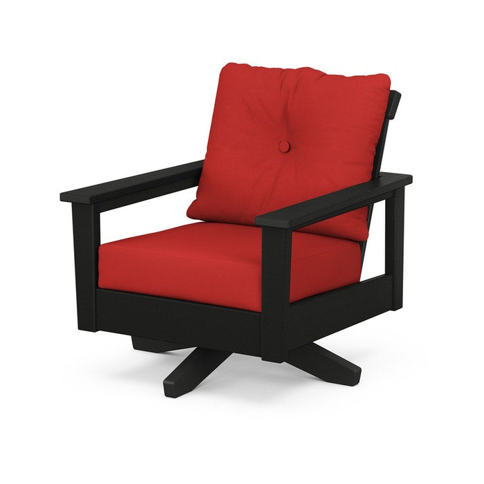 Prescott Deep Seating Swivel Chair