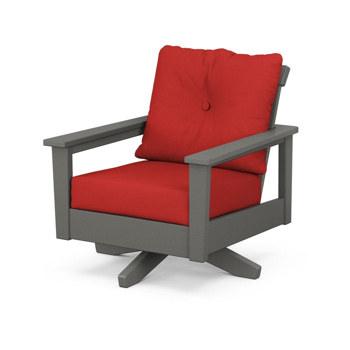 Prescott Deep Seating Swivel Chair