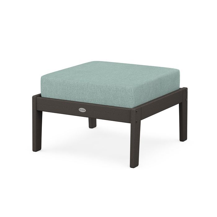 Deep Seating Ottoman in Vintage Finish