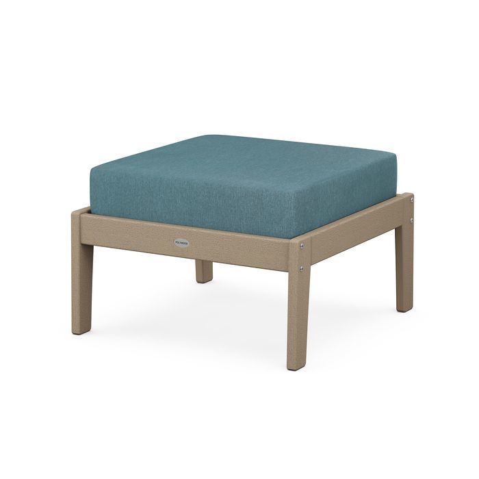 Deep Seating Ottoman in Vintage Finish