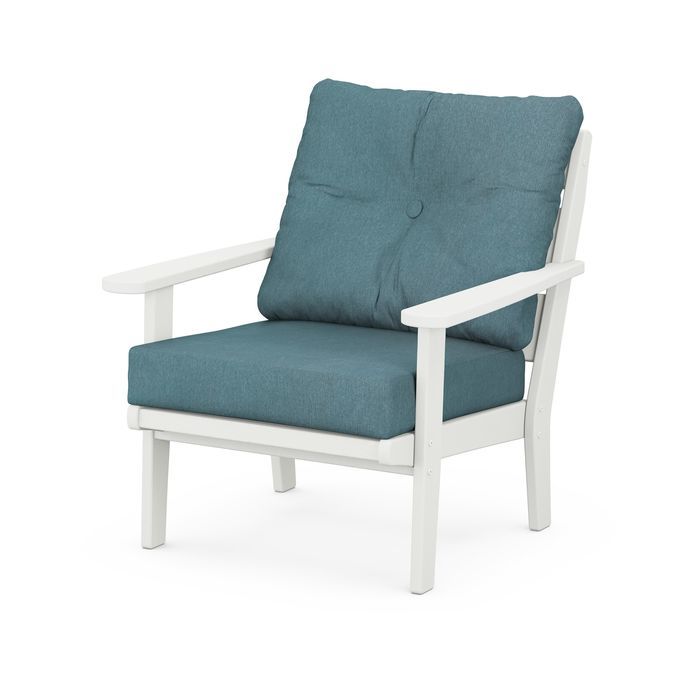 Lakeside Deep Seating Chair in Vintage Finish