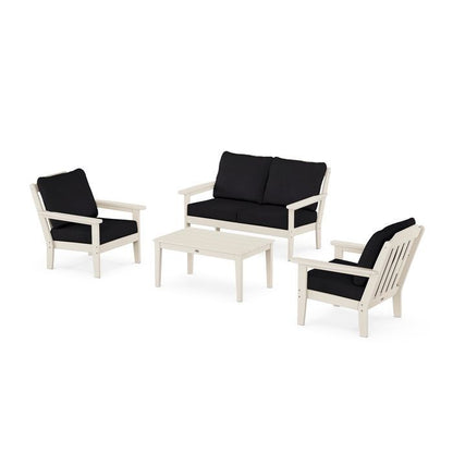 Country Living 4-Piece Deep Seating Set with Loveseat
