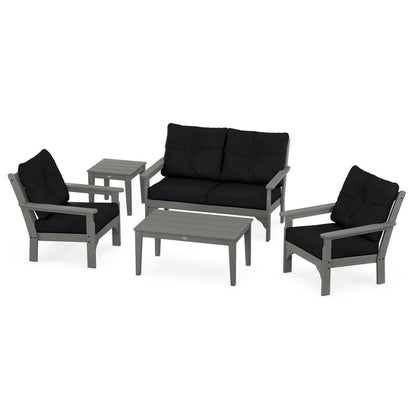 Vineyard 5-Piece Deep Seating Set