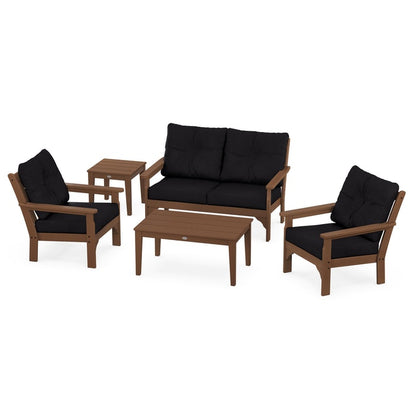 Vineyard 5-Piece Deep Seating Set