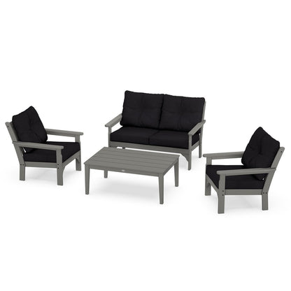 Vineyard 4-Piece Deep Seating Set