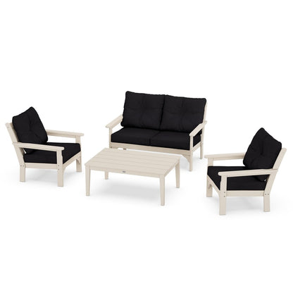Vineyard 4-Piece Deep Seating Set