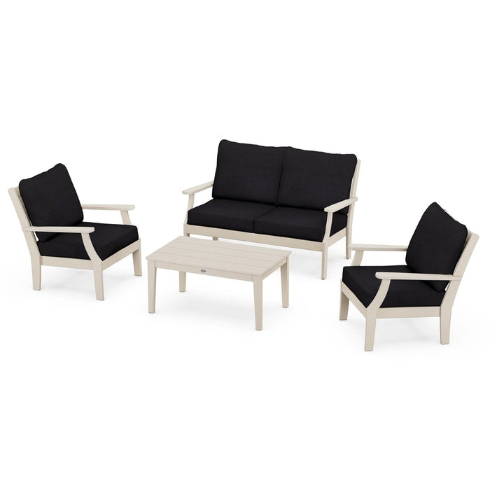 Braxton 4-Piece Deep Seating Chair Set