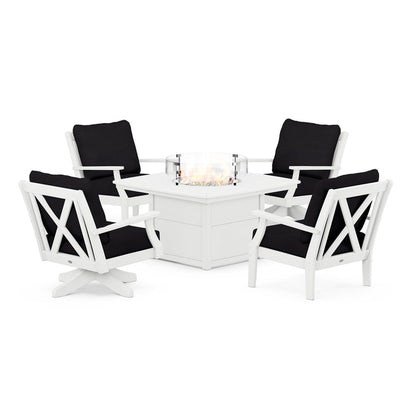 Braxton 5-Piece Deep Seating Set with Fire Table