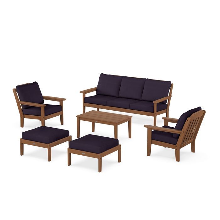 Country Living 6-Piece Lounge Sofa Set