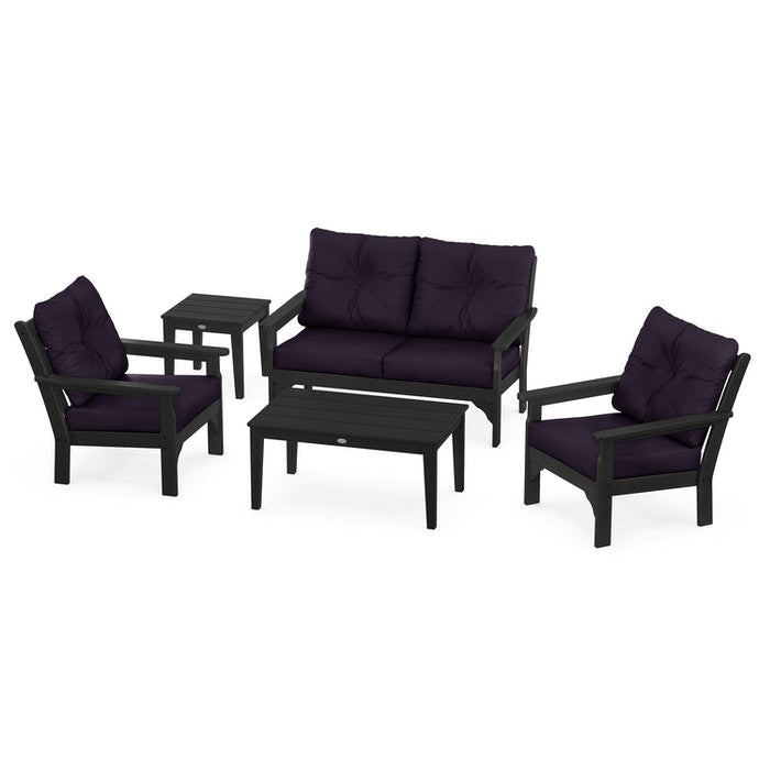Vineyard 5-Piece Deep Seating Set
