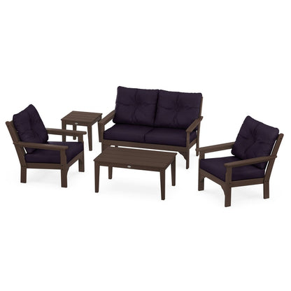 Vineyard 5-Piece Deep Seating Set
