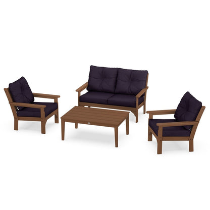 Vineyard 4-Piece Deep Seating Set