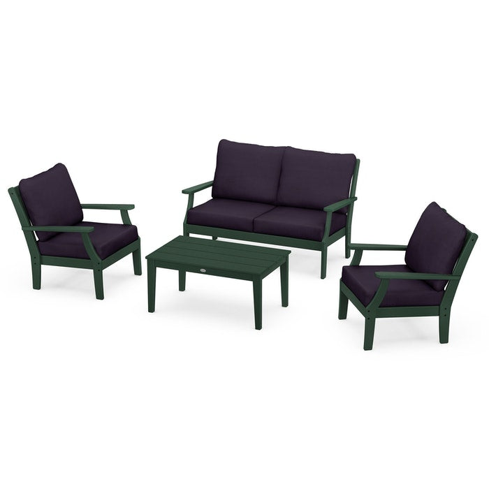 Braxton 4-Piece Deep Seating Chair Set
