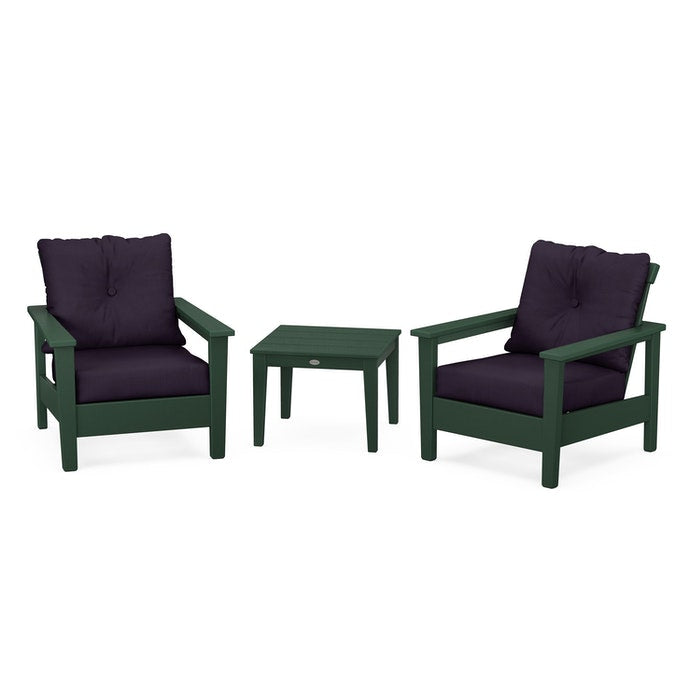 Prescott 3-Piece Deep Seating Set