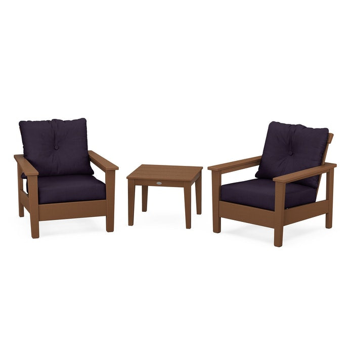 Prescott 3-Piece Deep Seating Set