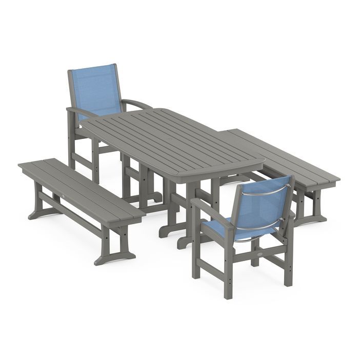 Coastal 5-Piece Dining Set