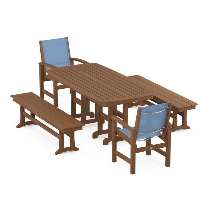 Coastal 5-Piece Dining Set
