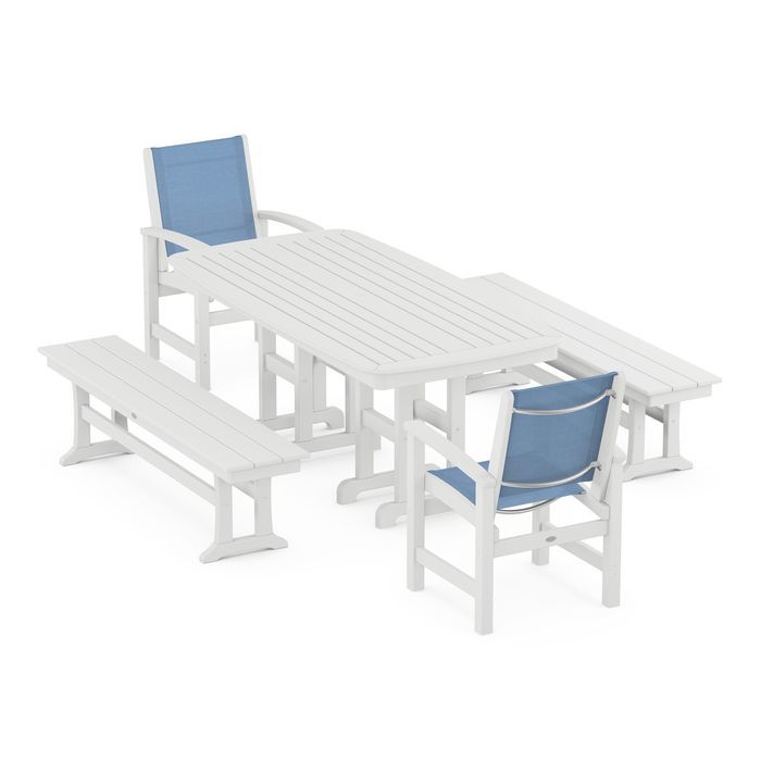 Coastal 5-Piece Dining Set