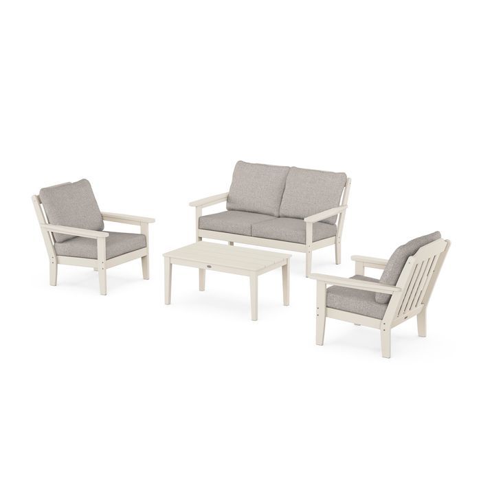 Country Living 4-Piece Deep Seating Set with Loveseat
