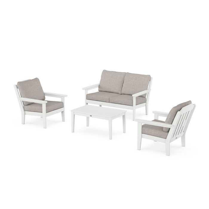 Country Living 4-Piece Deep Seating Set with Loveseat