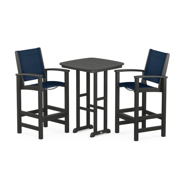 Coastal 3-Piece Bar Set