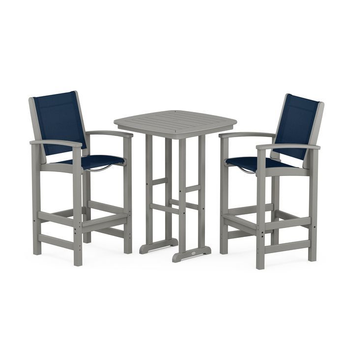 Coastal 3-Piece Bar Set