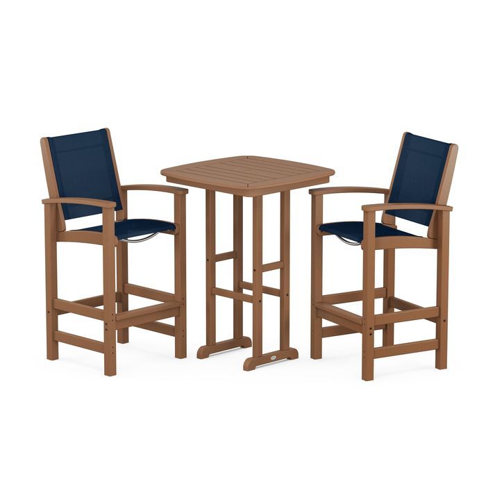 Coastal 3-Piece Bar Set