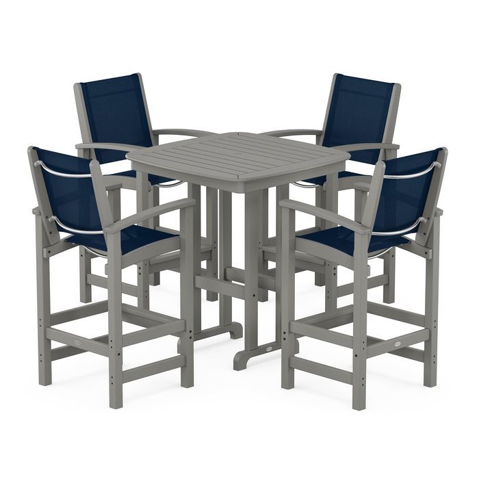 Coastal 5-Piece Bar Set