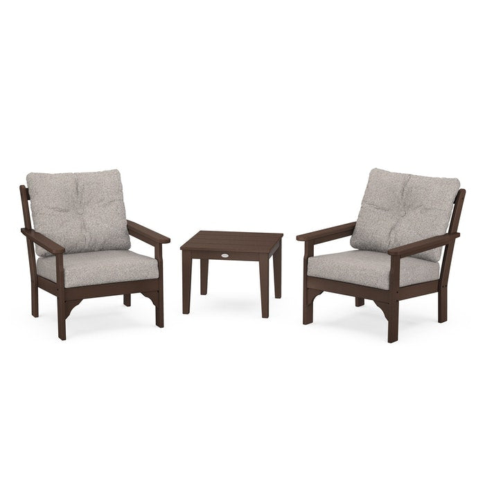 Vineyard 3-Piece Deep Seating Set