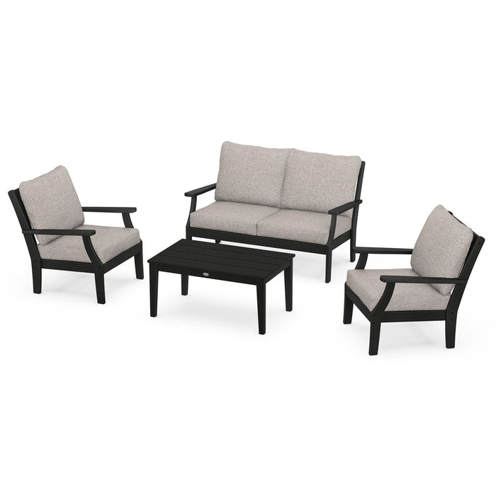 Braxton 4-Piece Deep Seating Chair Set