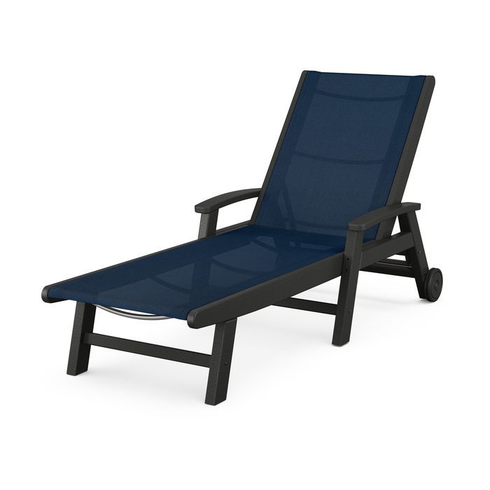 Coastal Chaise with Wheels