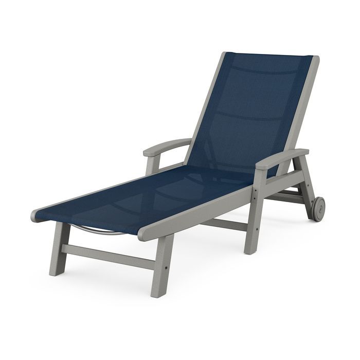 Coastal Chaise with Wheels