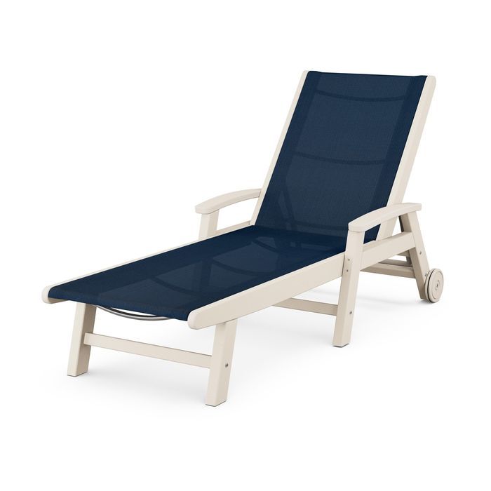 Coastal Chaise with Wheels