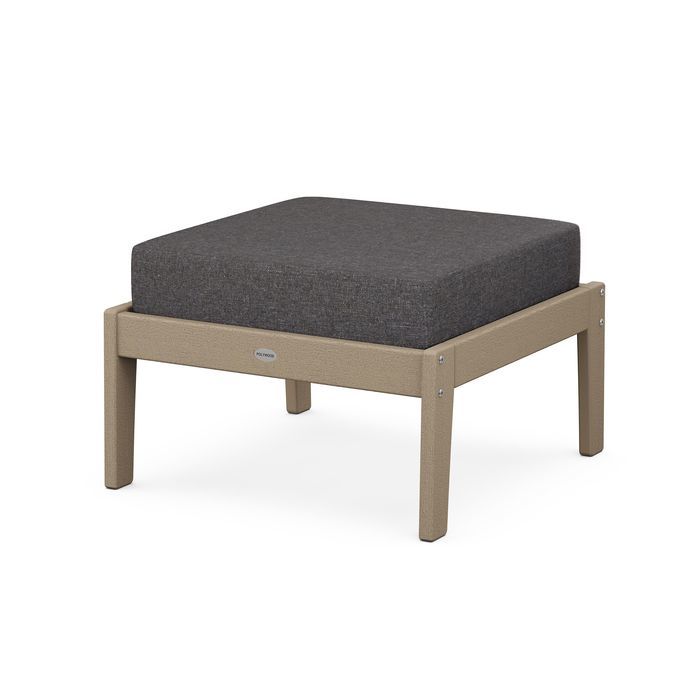 Deep Seating Ottoman in Vintage Finish