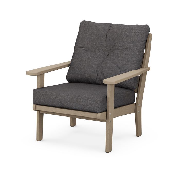 Lakeside Deep Seating Chair in Vintage Finish