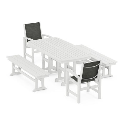 Coastal 5-Piece Dining Set