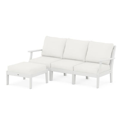 Braxton Modular 4-Piece Deep Seating Set with Ottoman