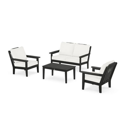Country Living 4-Piece Deep Seating Set with Loveseat